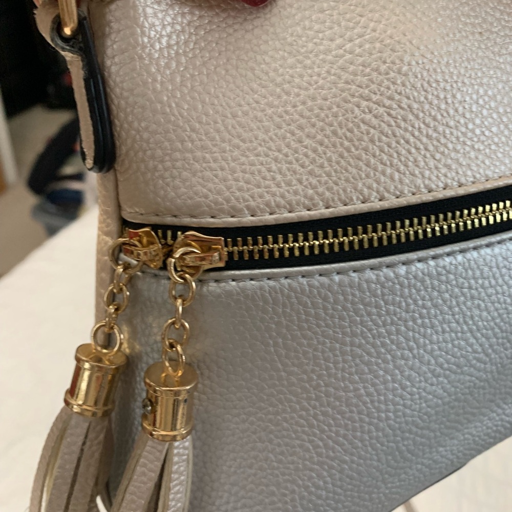 Champagne And Silver Cross Body - Picture 4 of 16